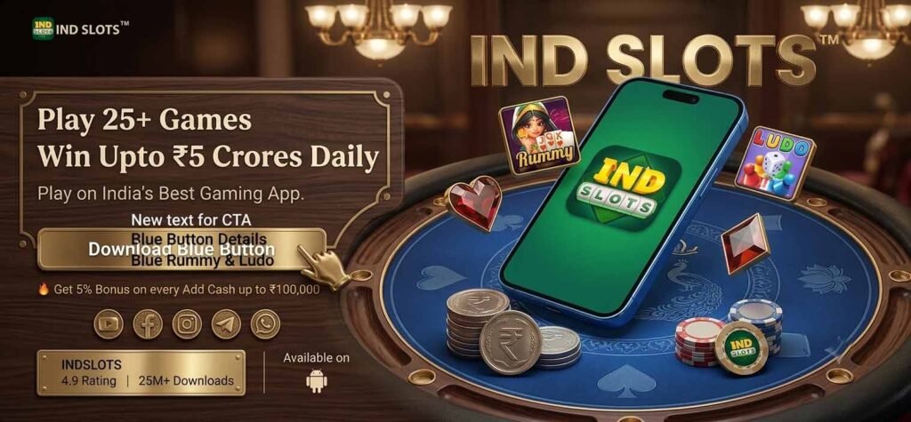 Ind Slots Game The Best Slots Machine in India Get-500 Bonus