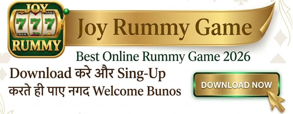 Joy Rummy Join and Get ₹300 Join Bonus Play, Earn Deposit Withdrawal